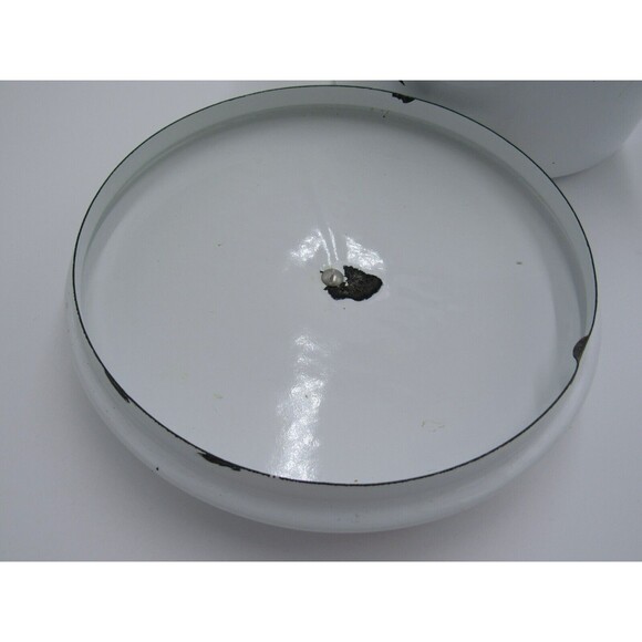 VTG MCM 2 qt Sauce Pot Georges Briard Ambrosia Pineapple Enamelware 60s Retro - Picture 15 of 16